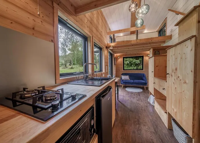 Domek alpejski Tiny House Confort Dans Un Ecrin De Nature Saint-Bonnet-le-Chastel